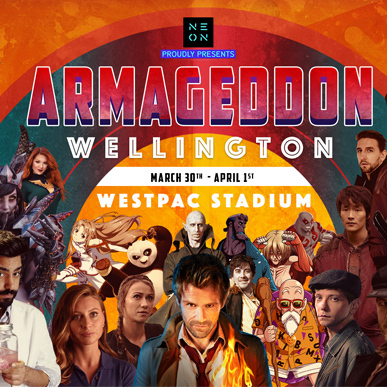 NEW ADDITIONS TO ARMAGEDDON CELEBRITY LINEUP SET TO DAZZLE WELLINGTON FANS